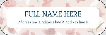 Picture of Baby Shower Return Address Label 3
