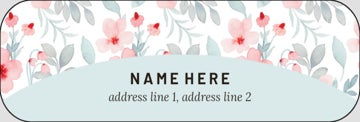 Picture of Baby Shower Return Address Label 6
