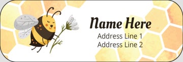 Picture of Baby Shower Return Address Label 7