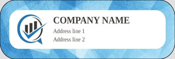 Picture of Business Return Address Label 1